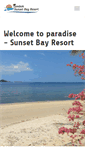 Mobile Screenshot of lomboksunsetbayresort.com